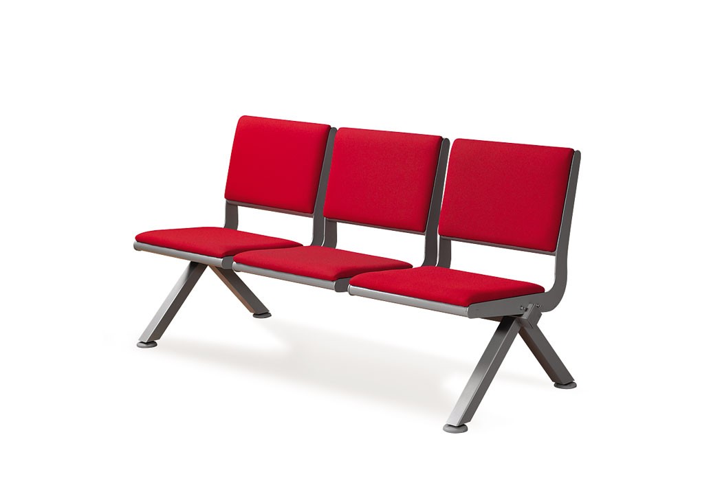 3-seater Waiting Bench